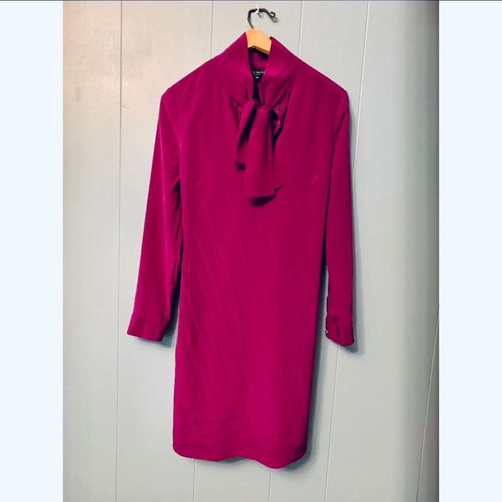 Ted Baker violet shift dress